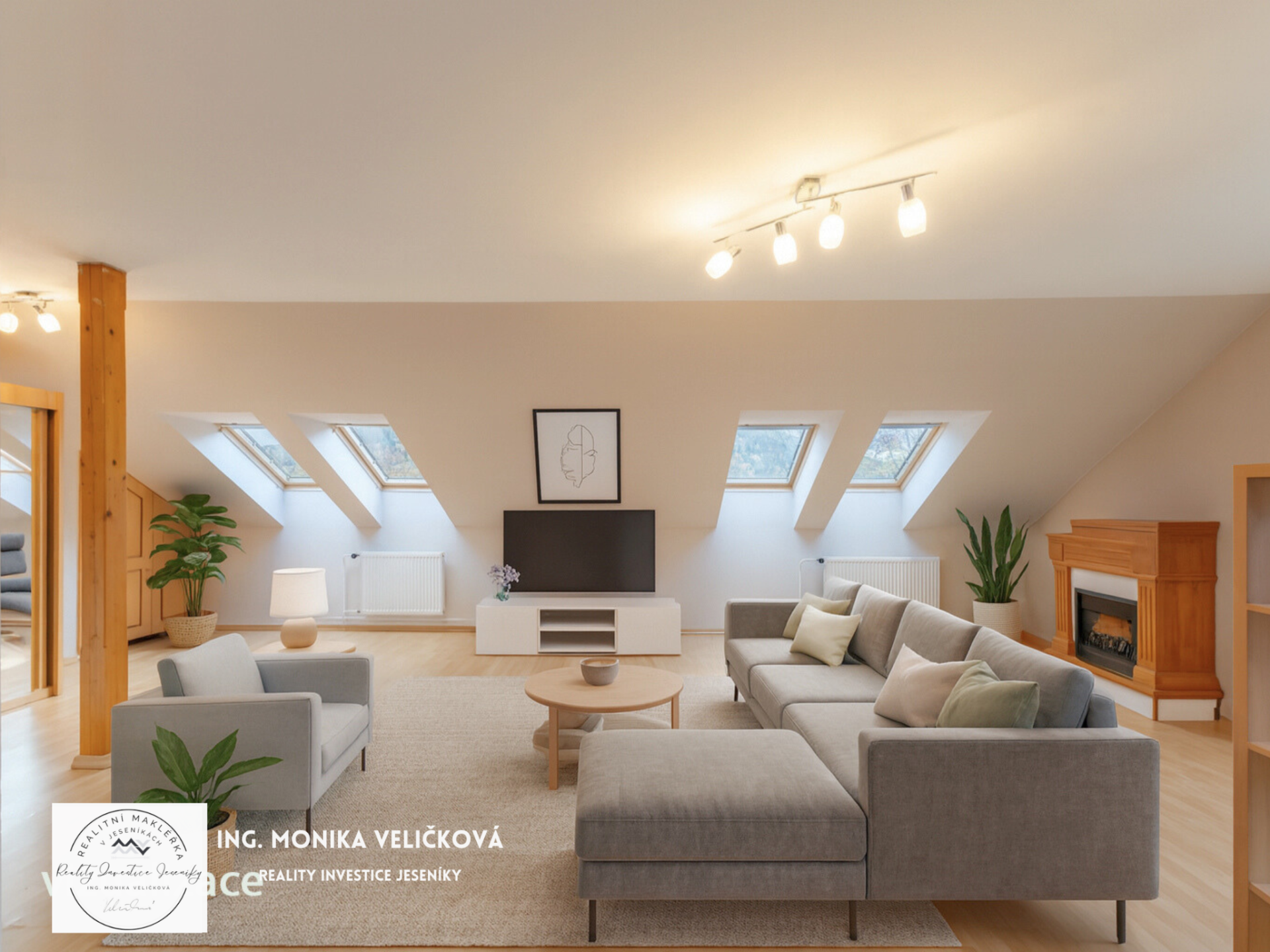 Apartmán 4+1, 135 m2  ve Vrbně pod Pradědem v srdci Jeseníků